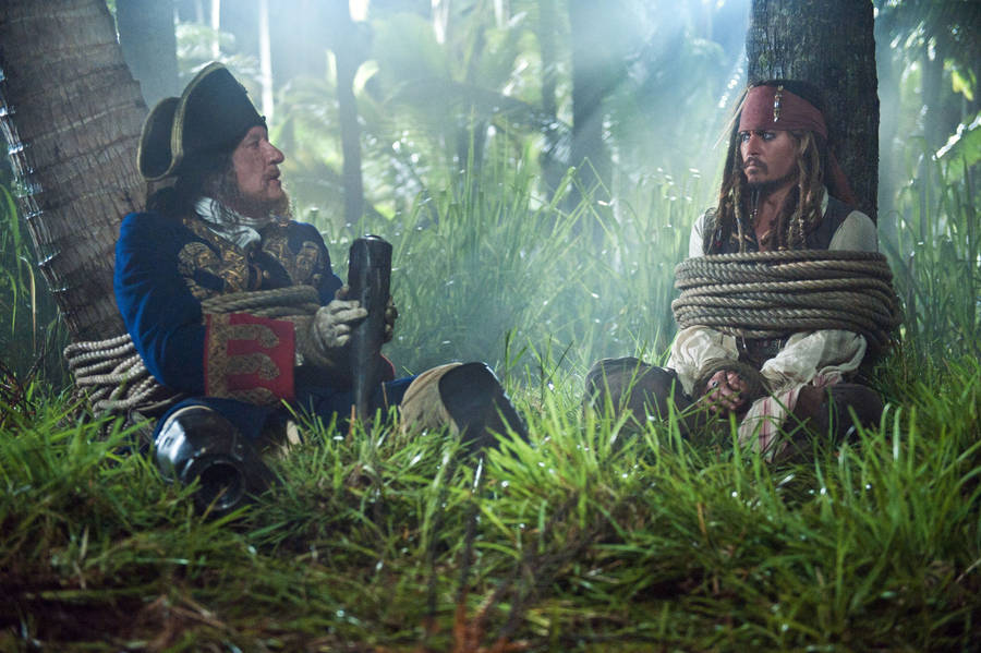 Pirates Of The Caribbean Johnny And Geoffrey Wallpaper