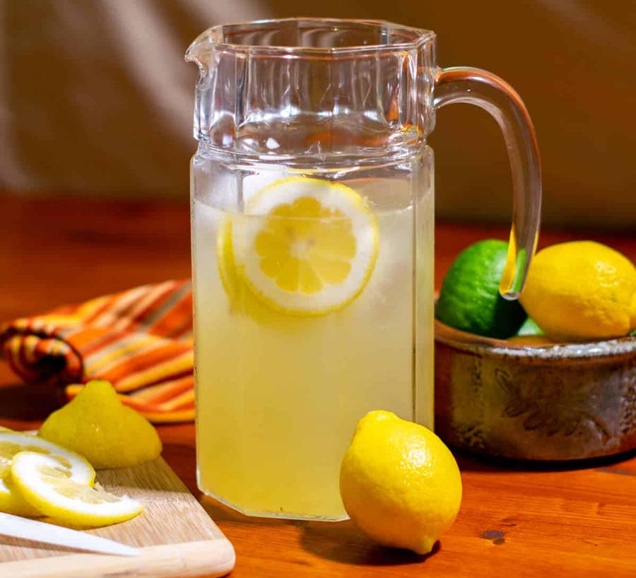 Pitcher Of Sour Lemon Juice Wallpaper