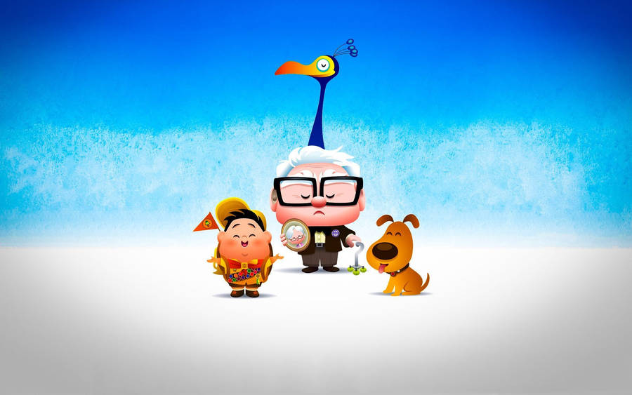 Pixar Movie Up Characters Wallpaper