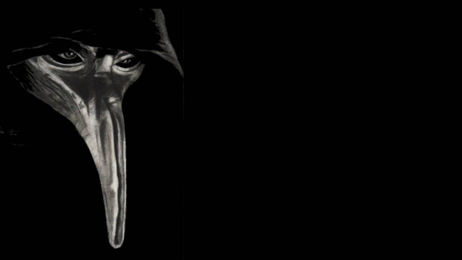 Plague Doctor In Scp Wallpaper