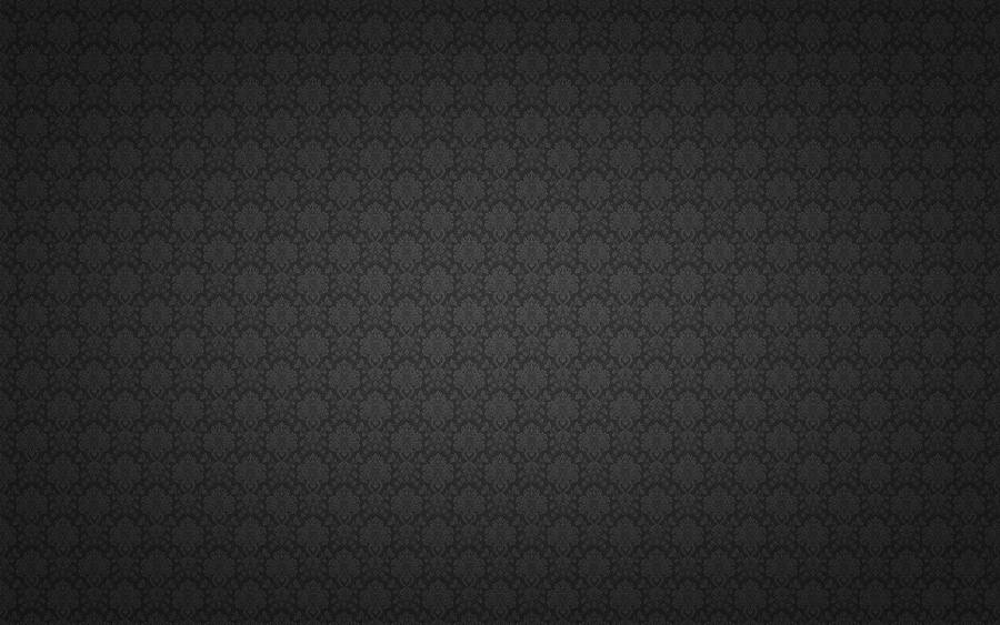 Plain Black With Gothic Pattern Wallpaper