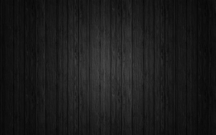 Plain Black Wood Texture Wallpaper