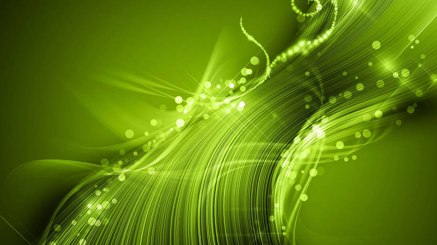 Plain Green Abstract Wallpaper