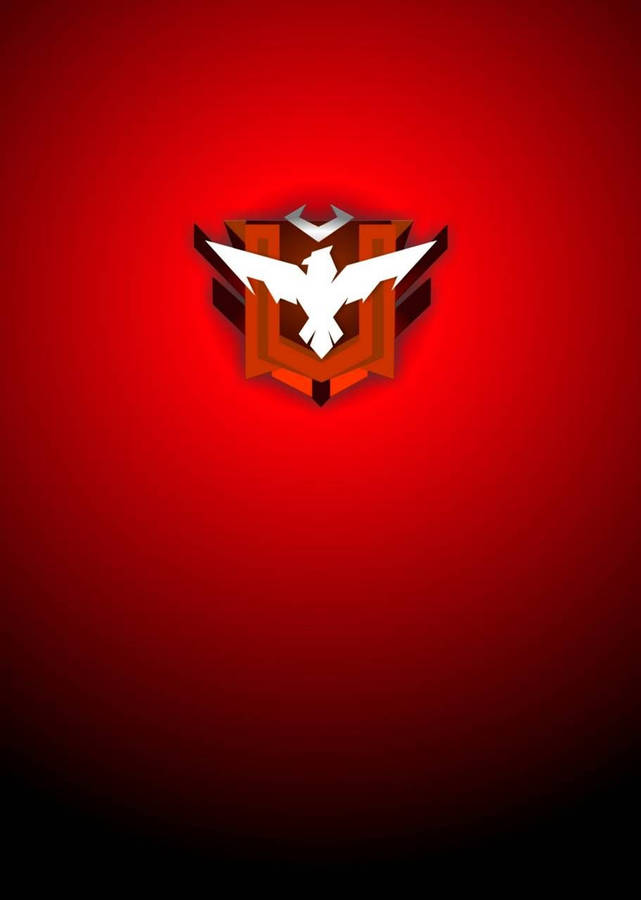 Plain Red Free Fire Heroic Wallpaper