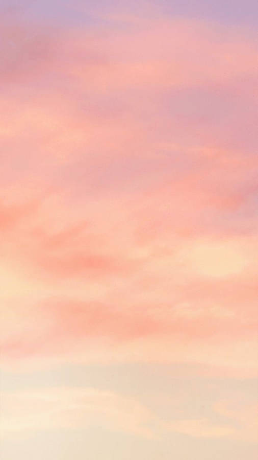 Plain Sunset Sky Iphone Wallpaper
