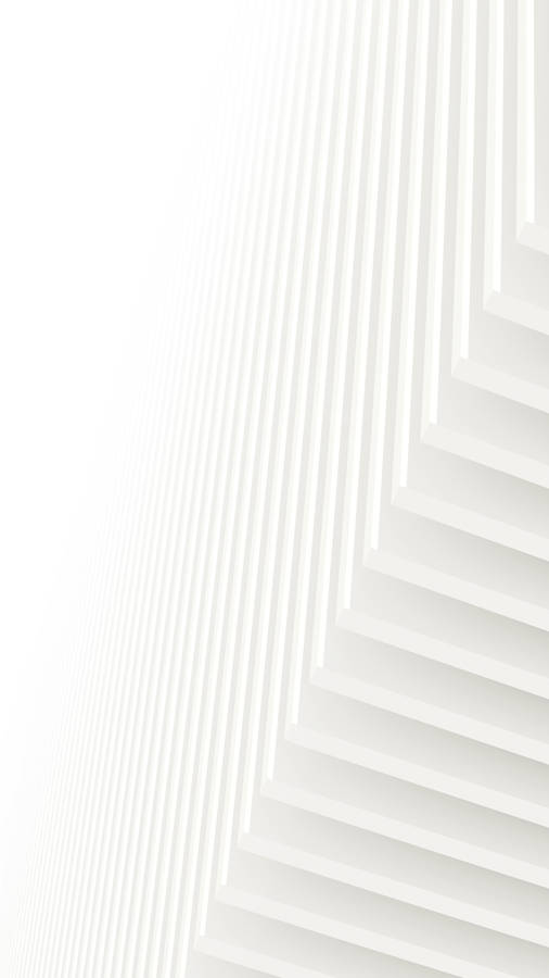 Plain White Pattern Geometric Lines Wallpaper