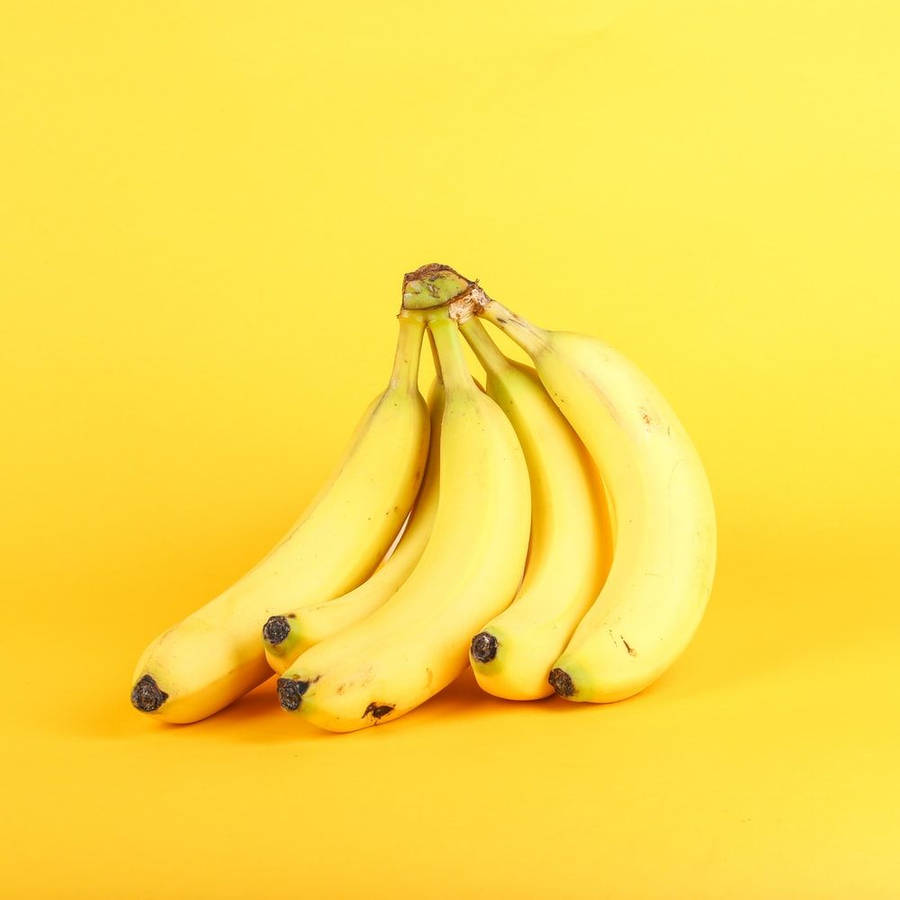 Plantain Yellow Background Wallpaper