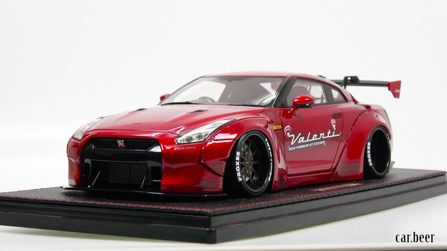 Platform Red Nissan Gt R 4k Wallpaper