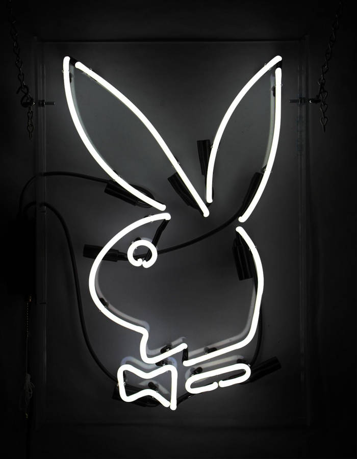 Playboy White Light Wallpaper