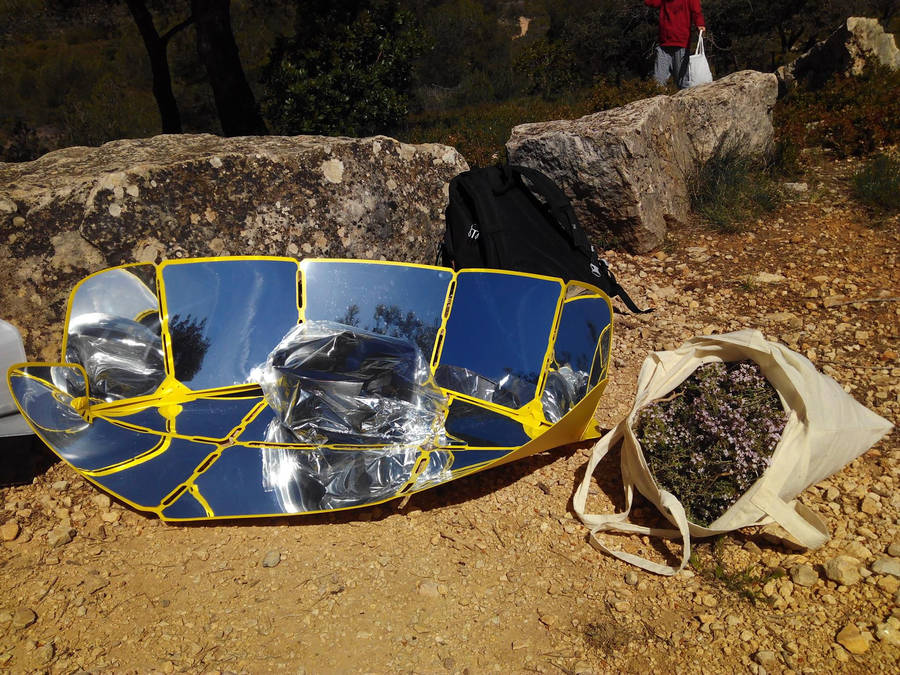 Pliable And Portable Solar Cooker Wallpaper