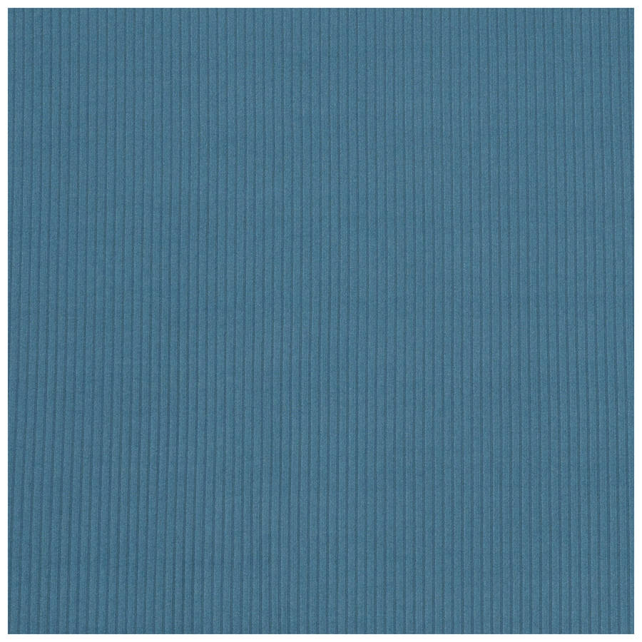 Pliable Blue Textured Fabric Wallpaper