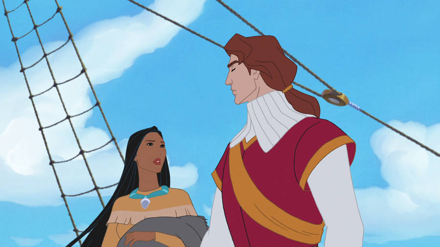 Pocahontas And John Rolfe Wallpaper