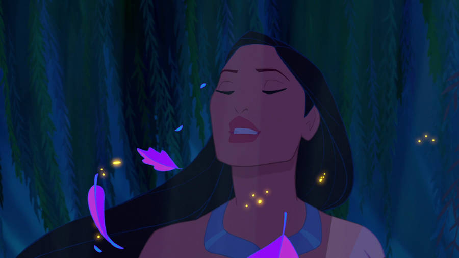 Pocahontas Close Eyes Wallpaper