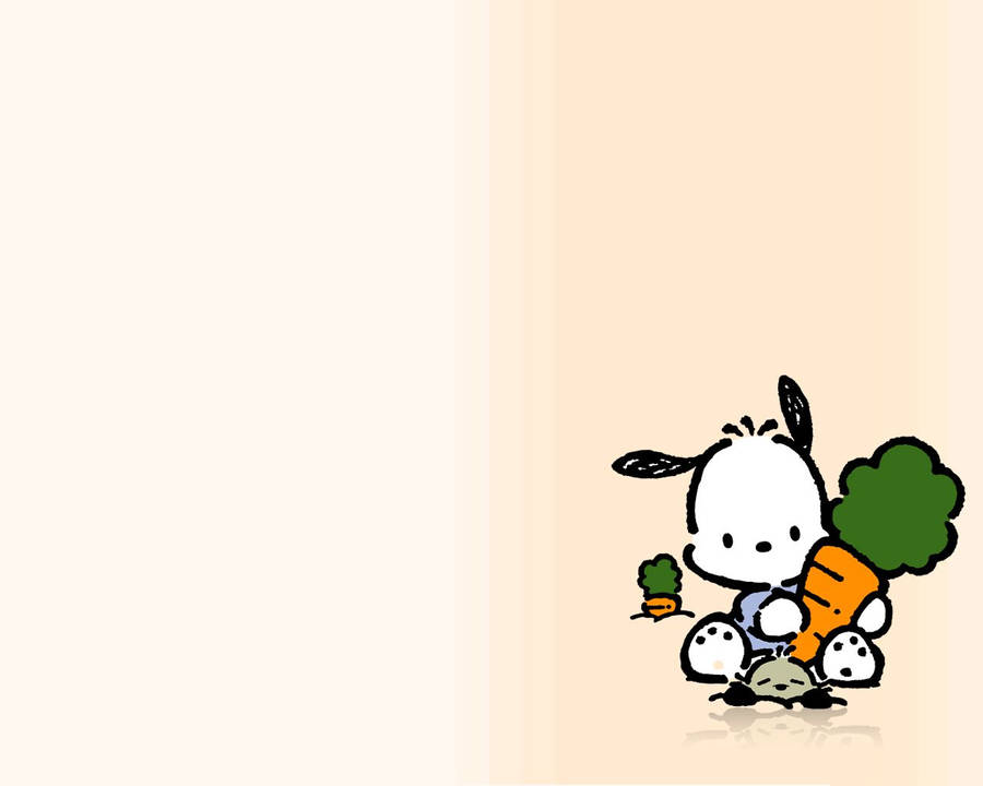 Pochacco With Mogumogu The Mole Wallpaper