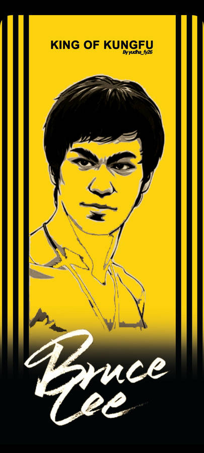 Poco X2 Bruce Lee Art Wallpaper