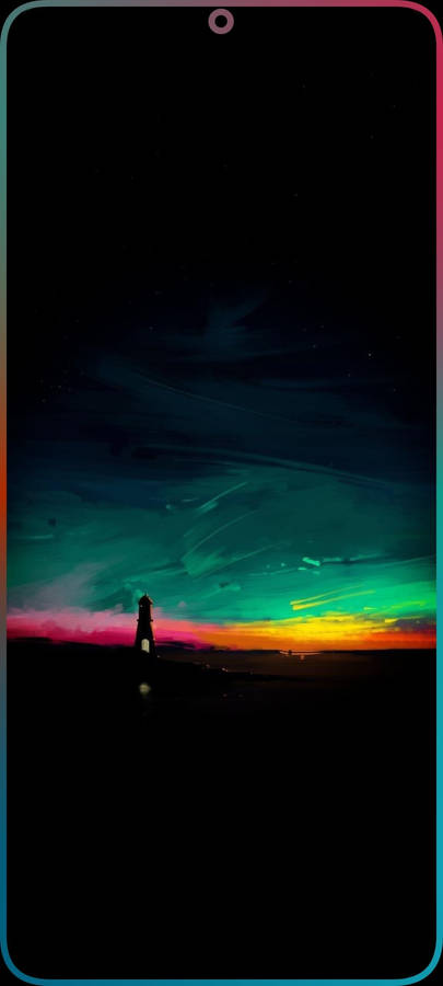 Poco X2 Painted Sky Wallpaper