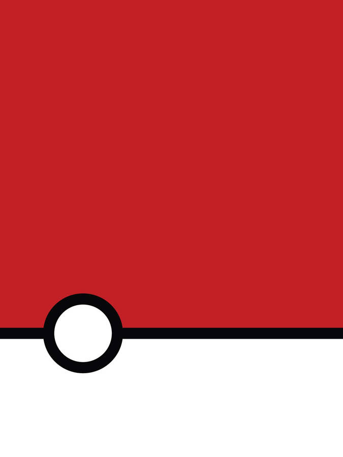 Pokeball Minimalist Android Wallpaper