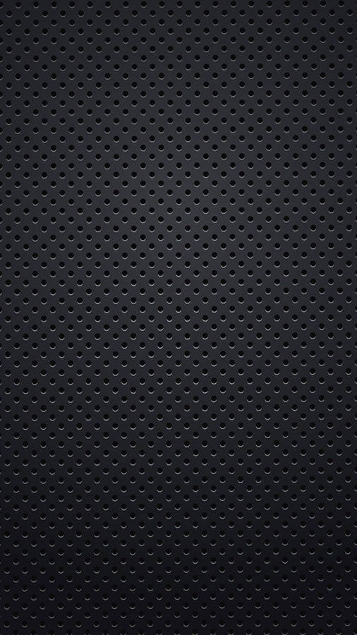 Poked Holes On Black Leather Iphone Wallpaper