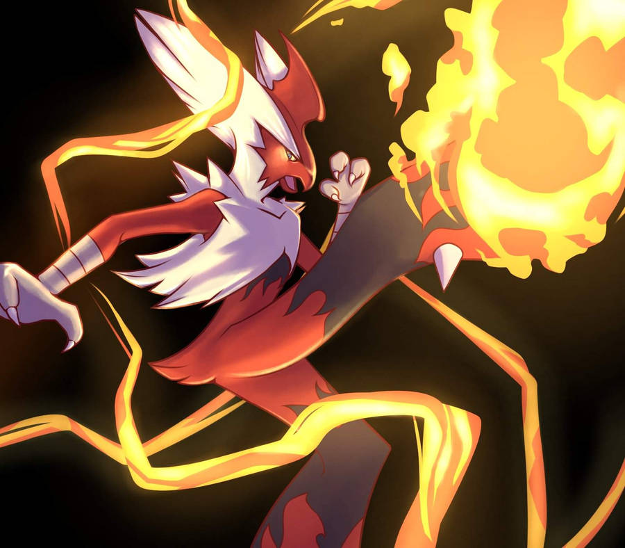 Pokemon Blaziken Blaze Kick Wallpaper