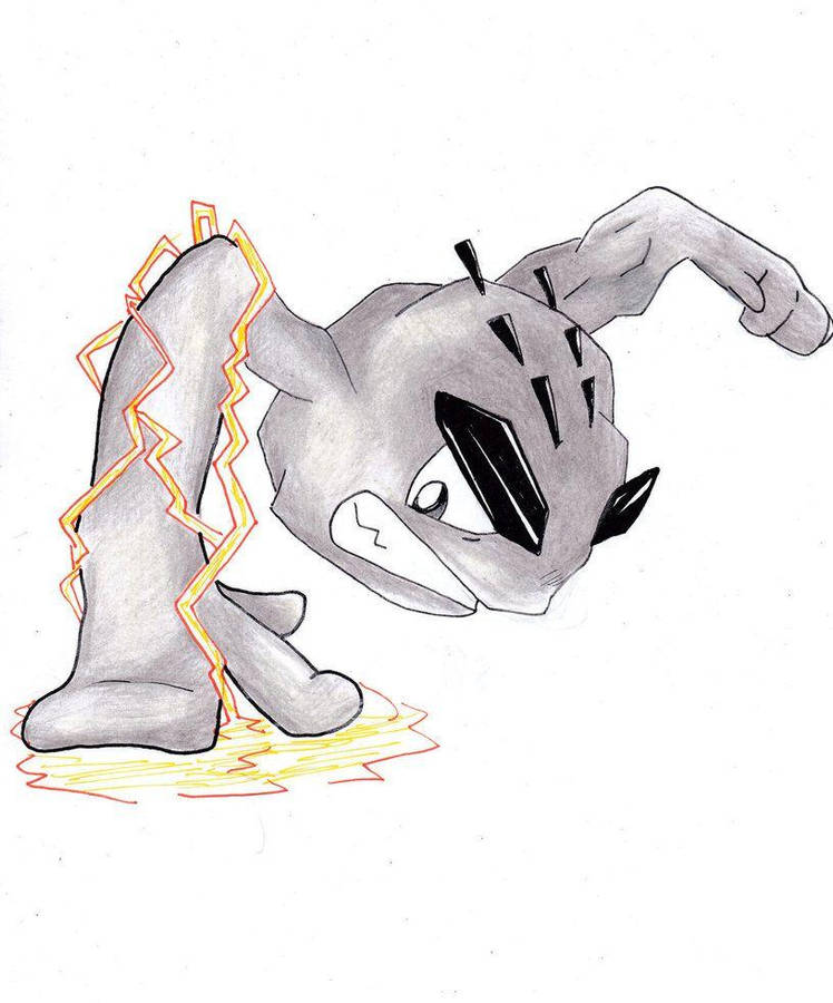 Pokemon Geodude Swinging Fist Wallpaper