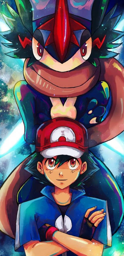 Pokémon Hd Ash-greninja Wallpaper
