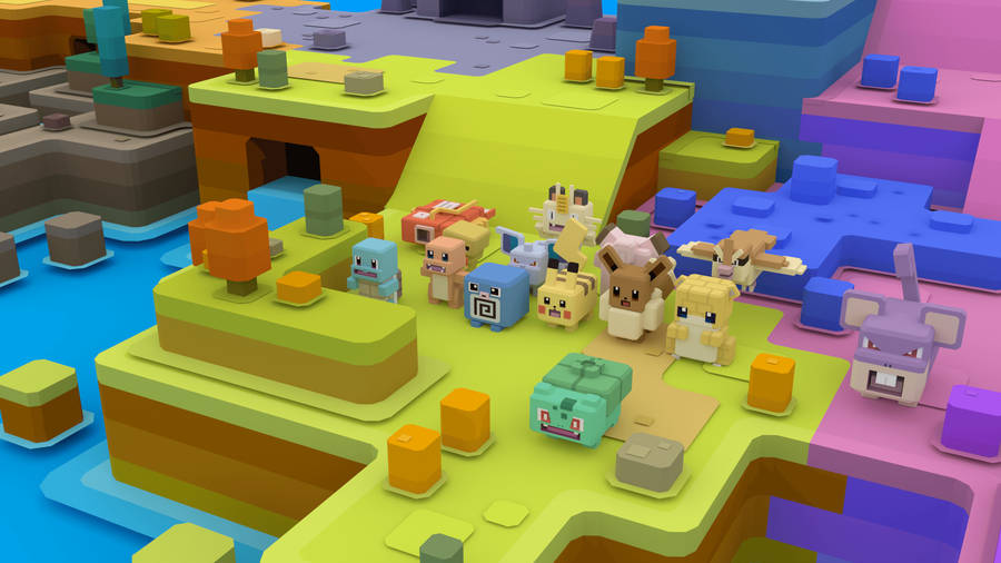 Pokémon Quest 4k Wallpaper