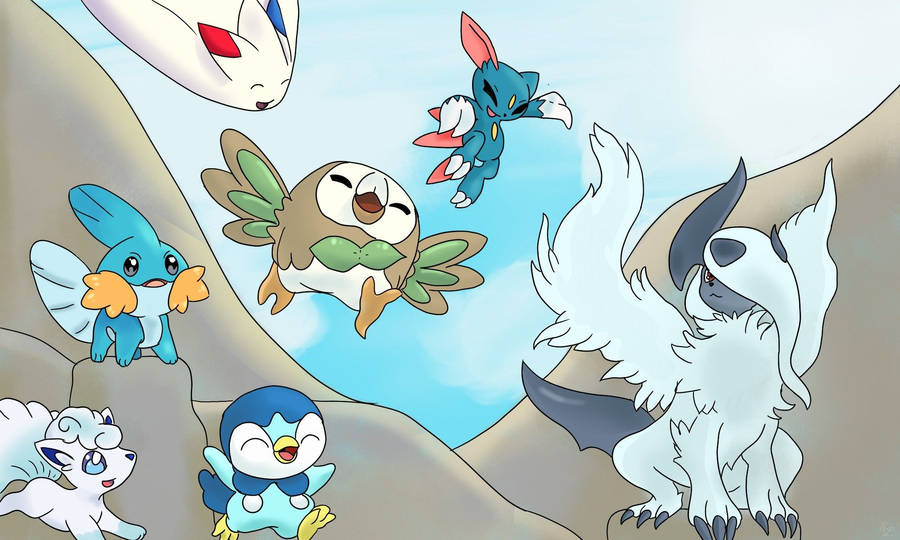 Pokemon Team With Togekiss Wallpaper