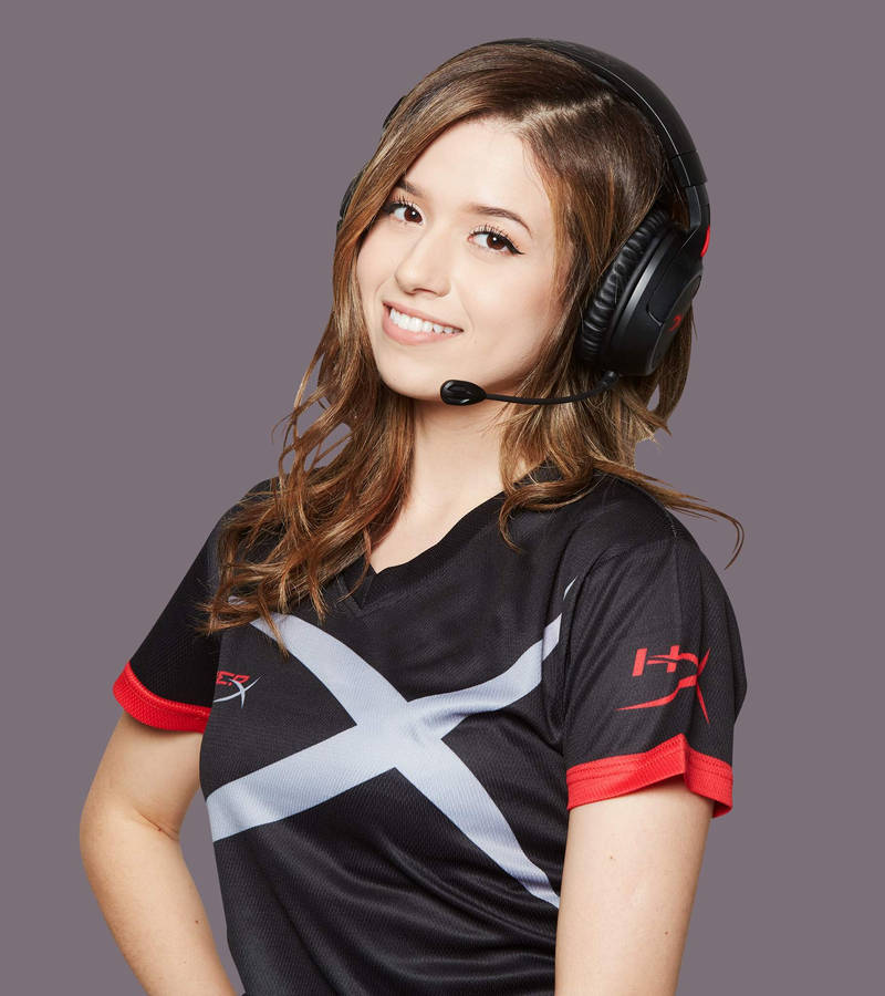 Pokimane Twitch Streamer Wallpaper