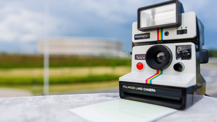 Polaroid Land Camera Wallpaper