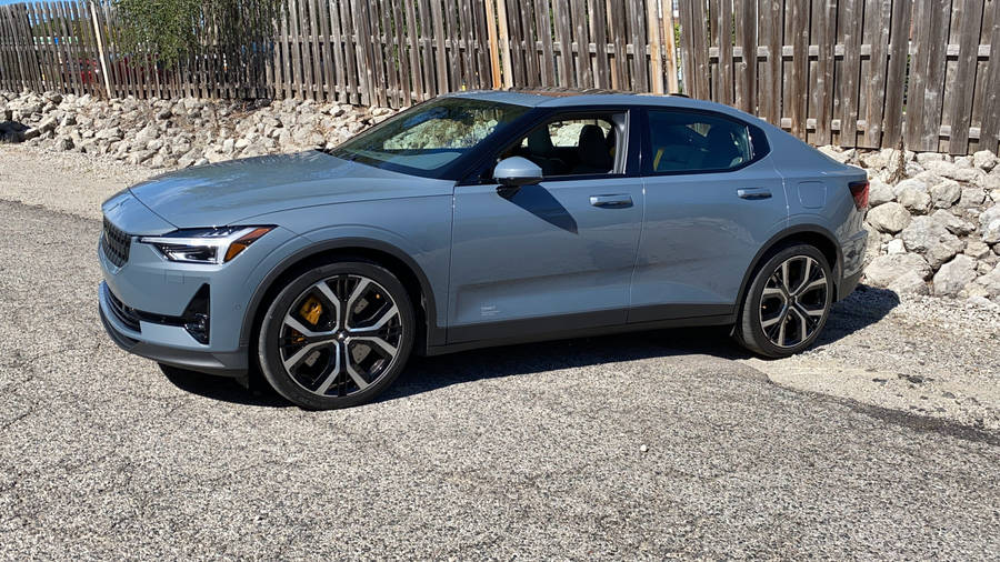 Polestar 2 Parked Under The Sun Wallpaper