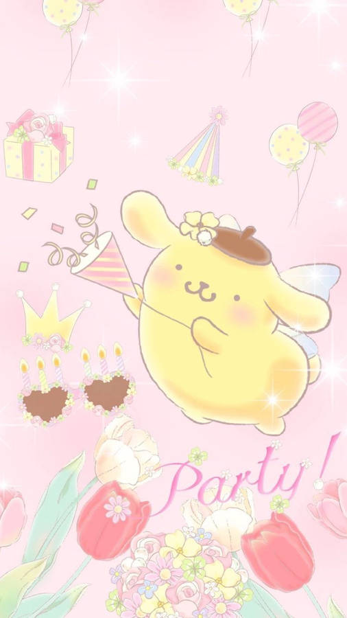 Pompompurin Sanrio Phone Hd Wallpaper