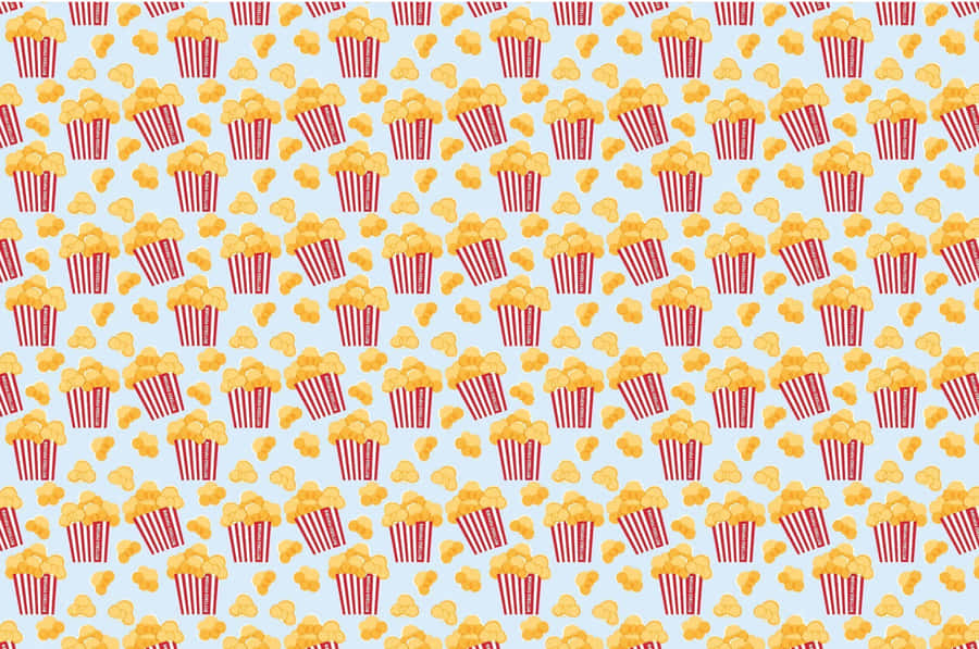 Popcorn Pattern Background Wallpaper