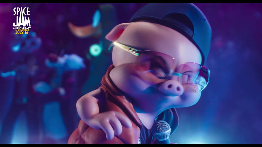 Porky Pig Space Jam Movie Wallpaper