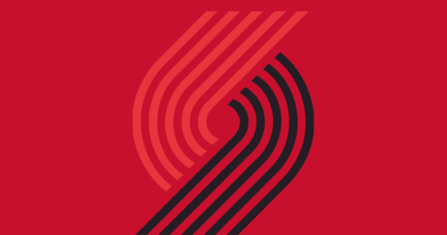 Portland Trail Blazers 1990 Logo Wallpaper