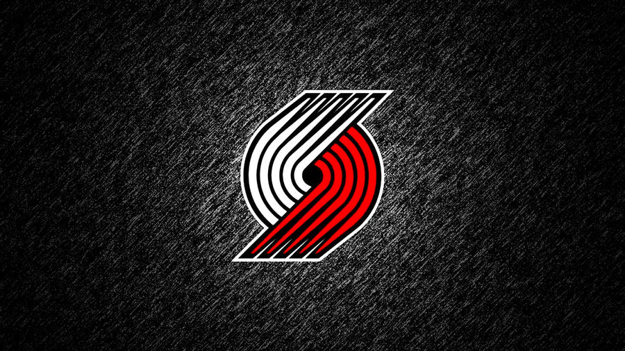 Portland Trail Blazers Black Graphite Wallpaper