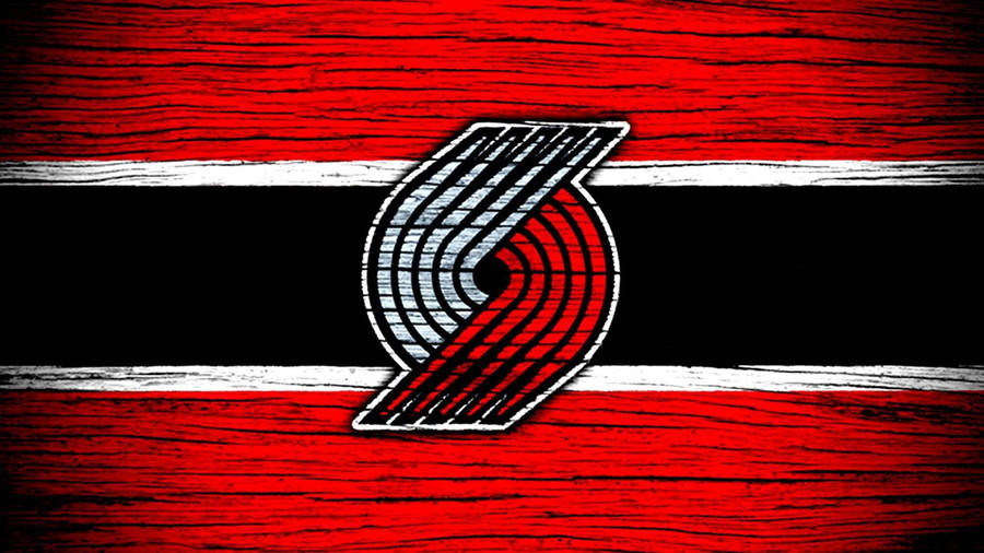 Portland Trail Blazers Hardwood Design Wallpaper