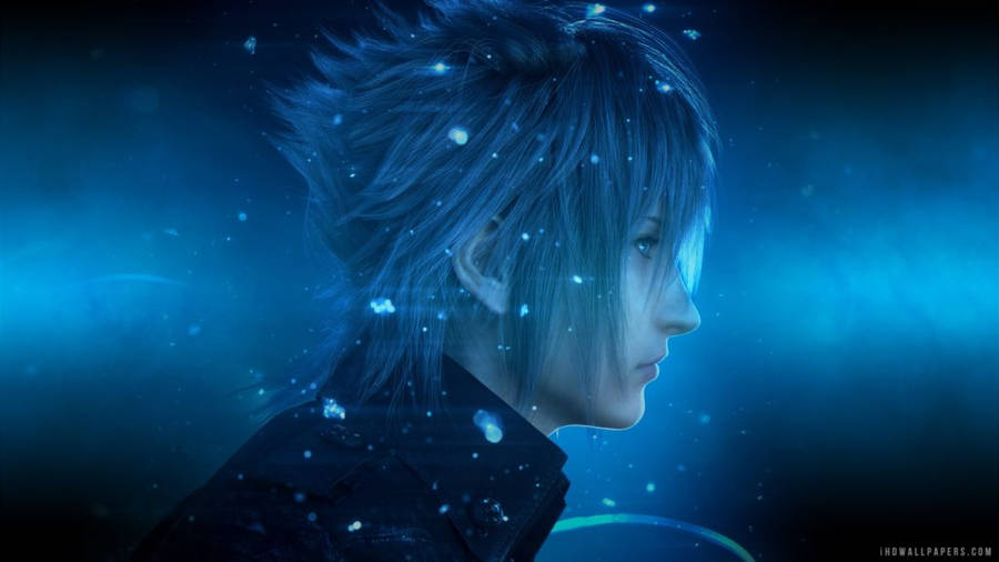 Portrait Art Of Noctis From Final Fantasy Xv Wallpaper