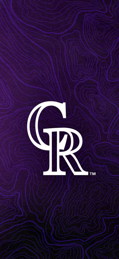 Portrait Purple Abstract Colorado Rockies Wallpaper