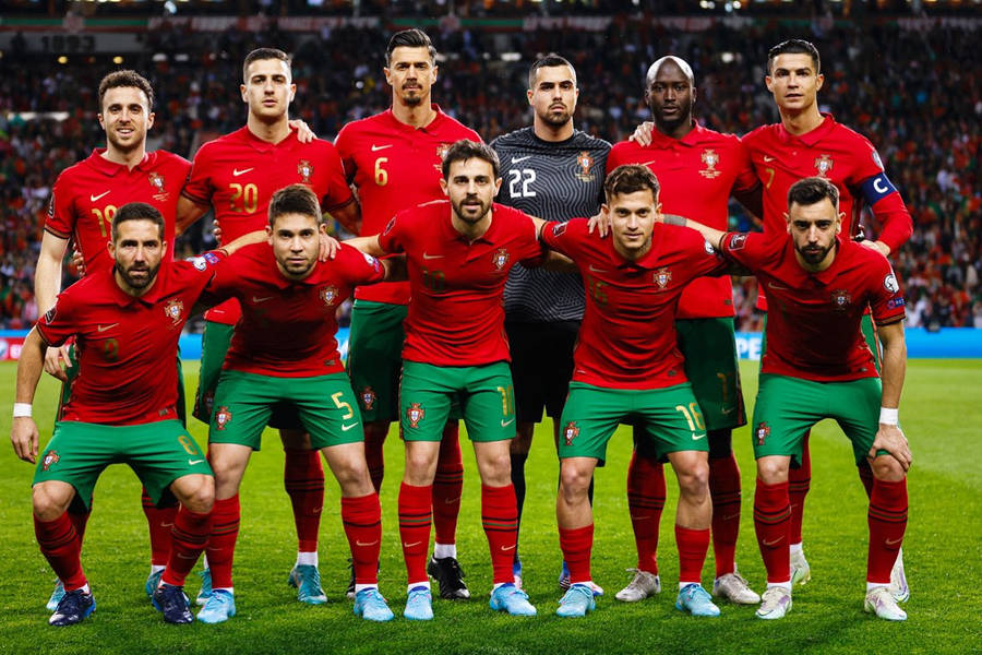 Portugal National Football Official Team 2022 Wallpaper