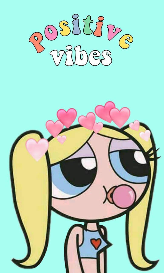 Positive Vibes E-girl Aesthetic Wallpaper