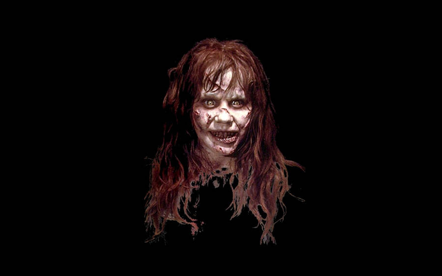 Possessed Girl In The Exorcist Wallpaper