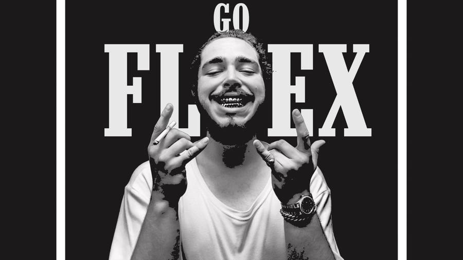 Post Malone Go Flex Poster Wallpaper