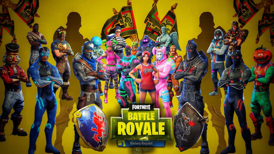 Poster Fortnite Battle Royale 4k Wallpaper