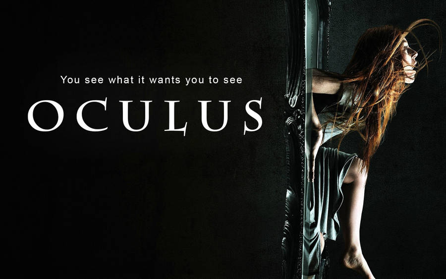 Poster Of The Horror Movie Oculus Wallpaper