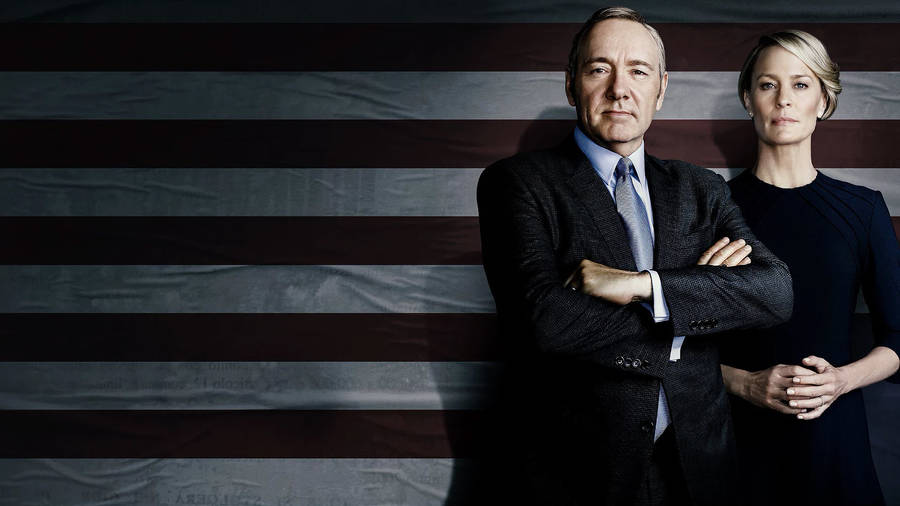 Power Couple Of House Of Cards Wallpaper