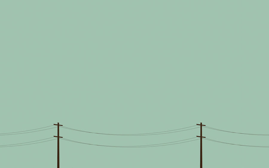 Power Line Aesthetic Art Desktop Wallpaper