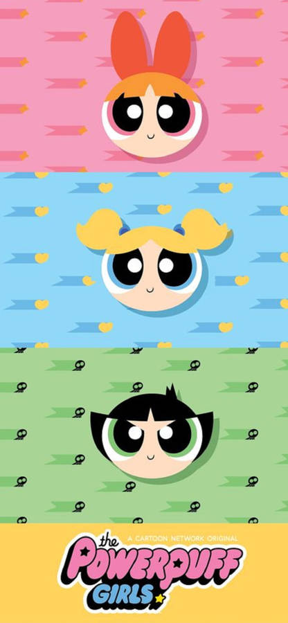 Powerpuff Girls Collage Poster Wallpaper