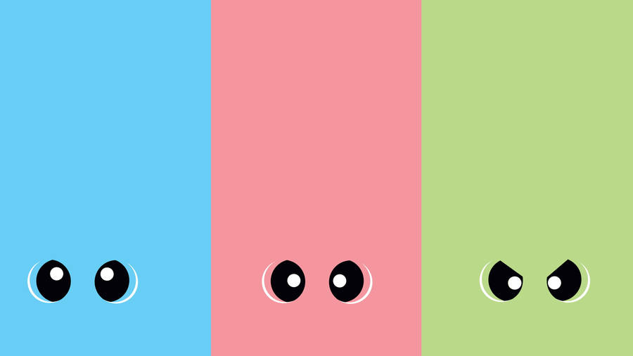 Powerpuff Girls Vector Art Wallpaper