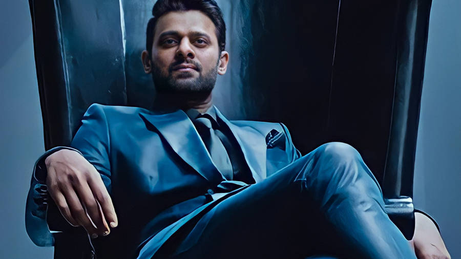 Prabhas In Suit Wallpaper