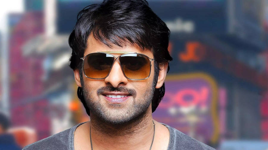 Prabhas Smiling Face Wallpaper